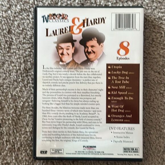 “Laurel & Hardy” TV Classics DVDs Set of Two! - Picture 5 of 12